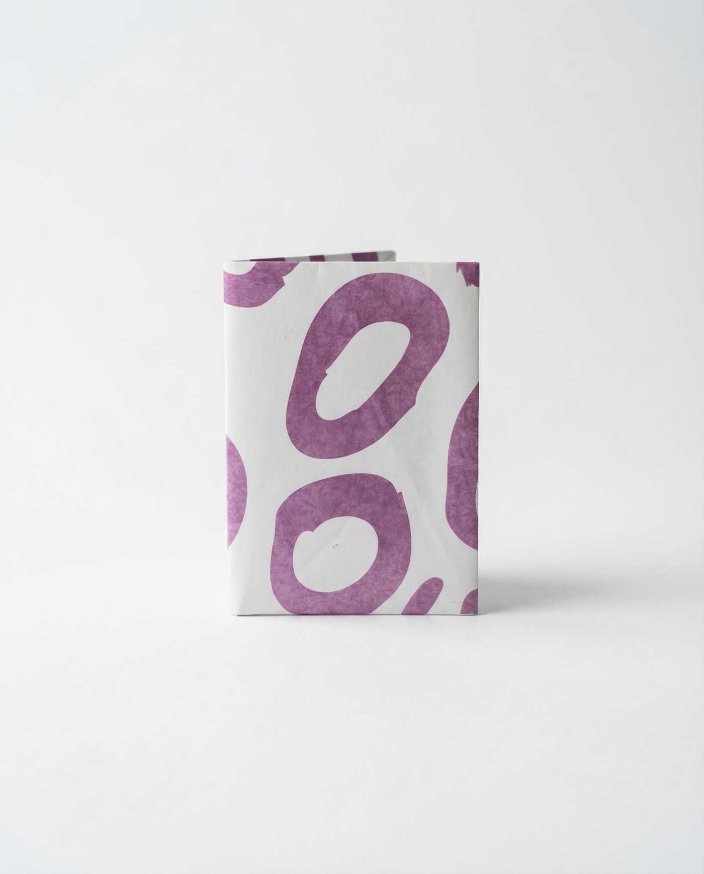 leopard miniwallet, back folded view