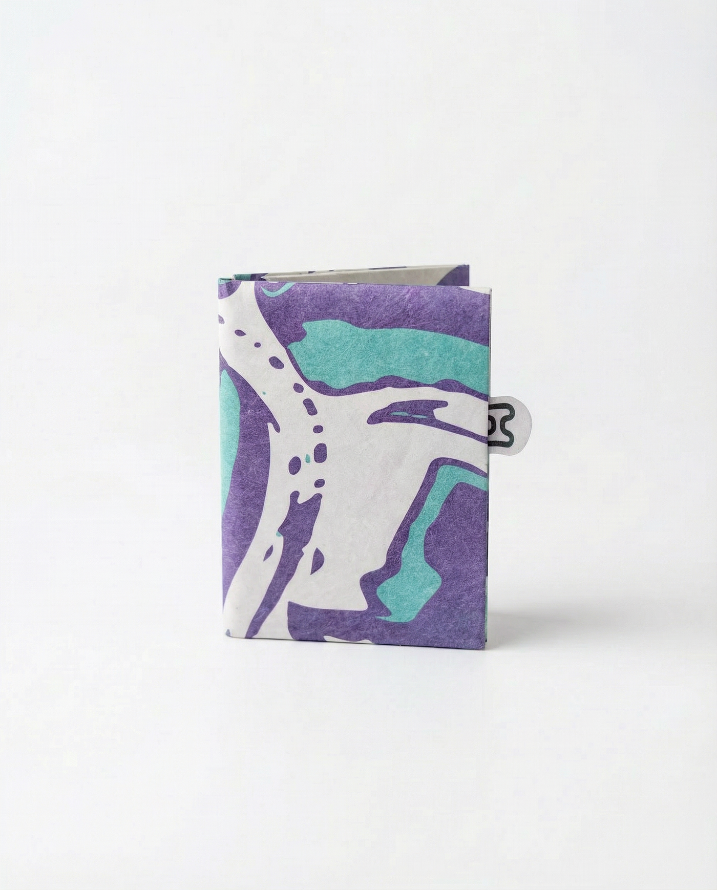 liquified cold miniwallet, front folded view
